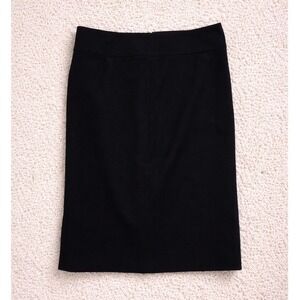 212 Collection Black Pencil Skirt Size 6‎ Stretch Work Career Skirt Y2K